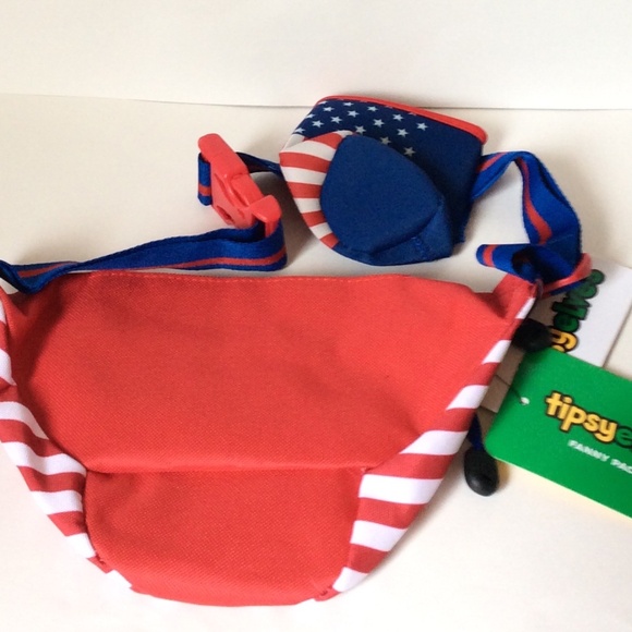 Patriotic Fanny Pack with Drink Holder - Picture 5 of 5